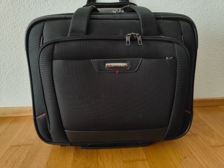 SAMSONITE Business Trolley Rollenkoffer schwarz