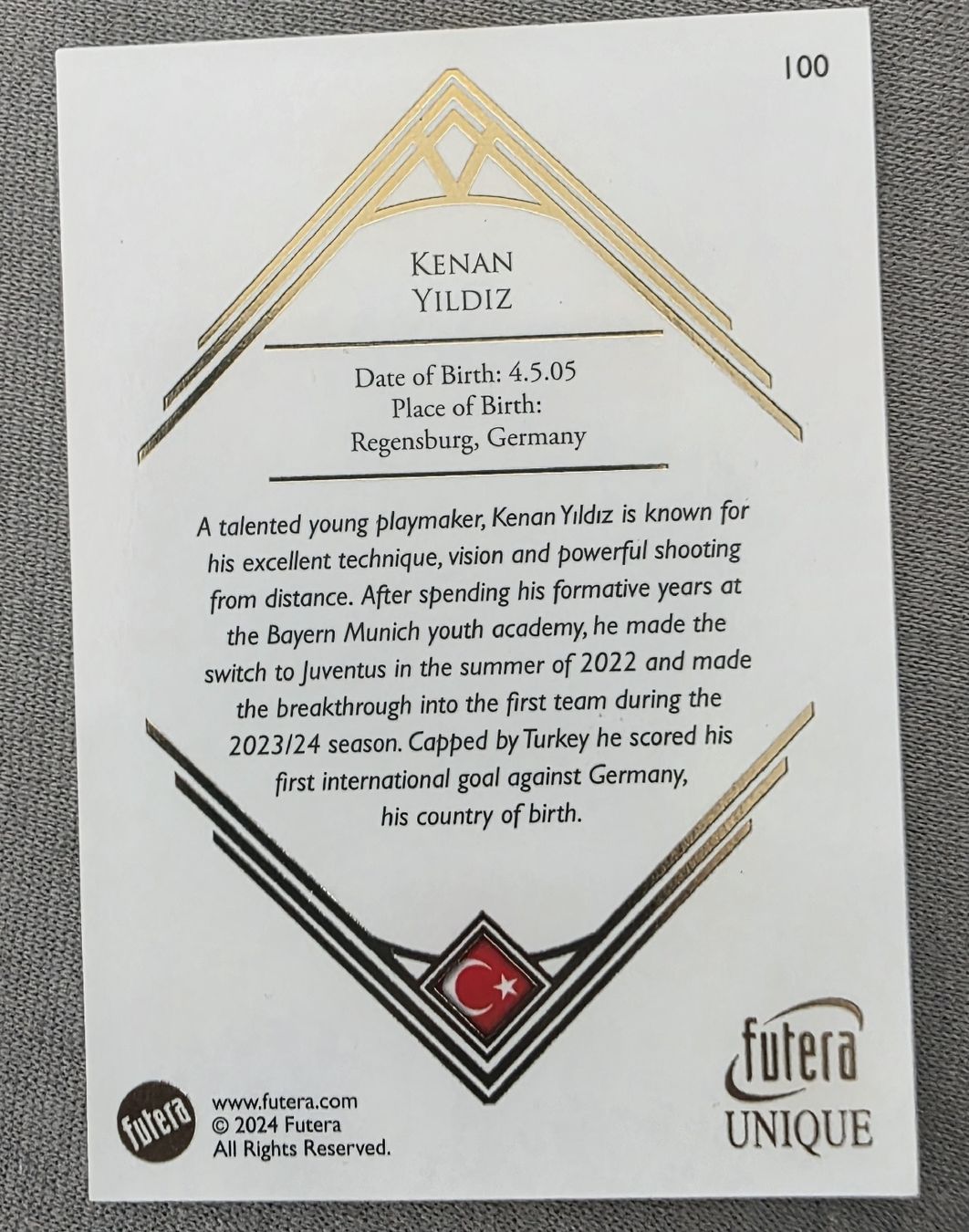 Sammelbilder & Trading cards: Kenan Yildiz Sammelkarte – Neu (gemäss Beschreibung) aus Dietikon von Saka0 1