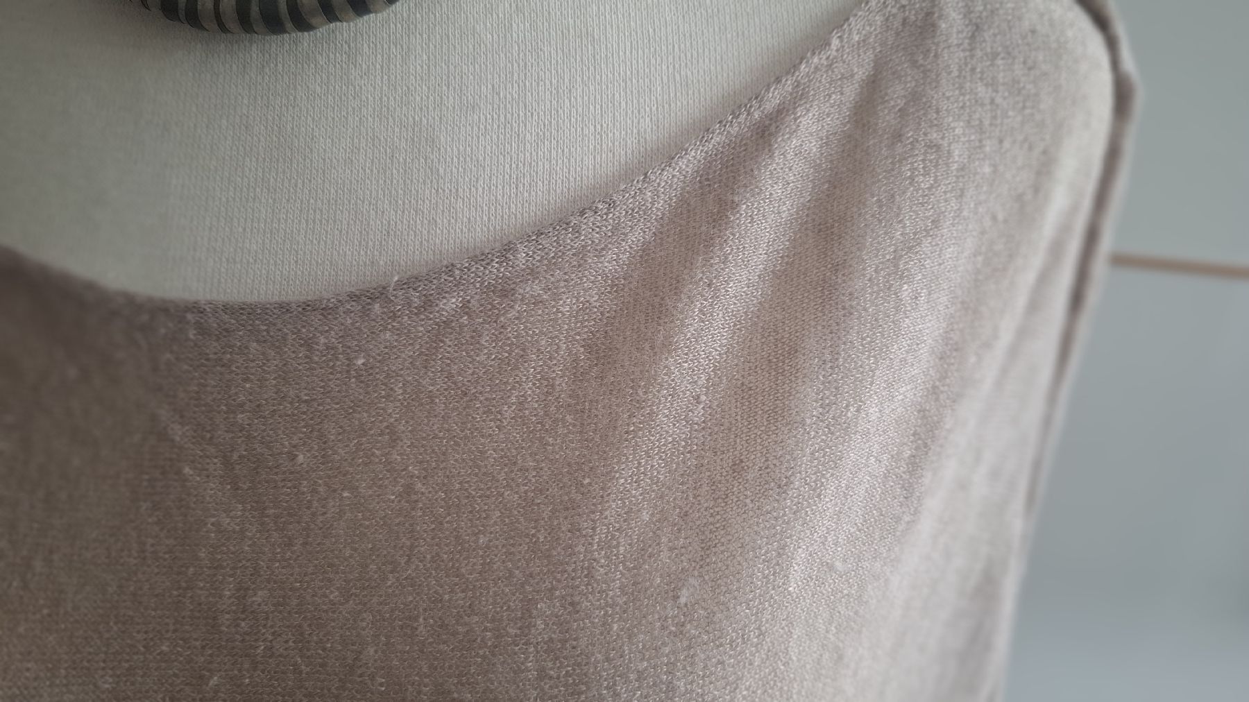 Stefanel Tops: Stefanel Shirt, Beige, Gr. M, Leinen – Gebraucht aus Balzers von silviahuaraz 1