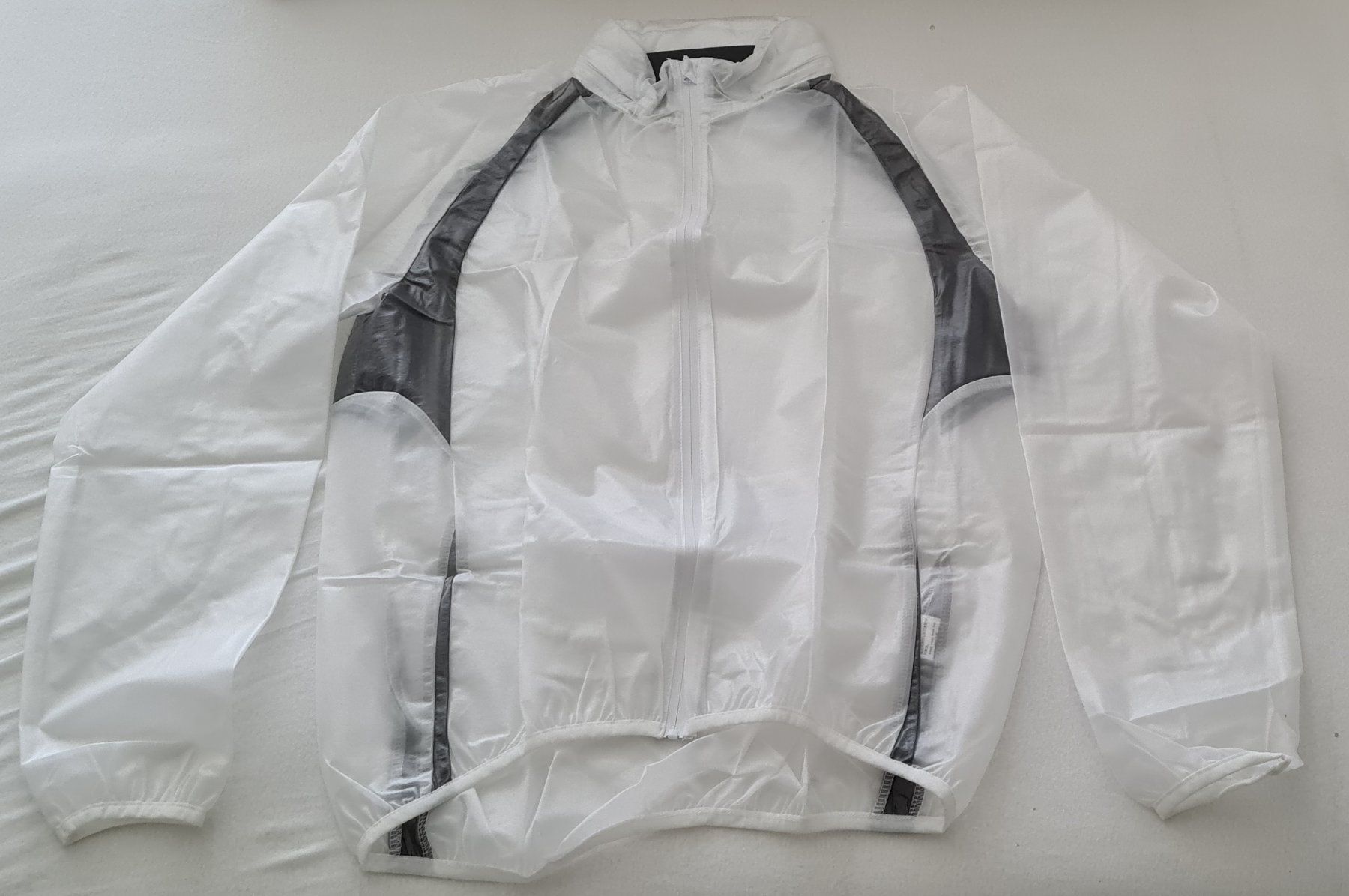 Canottiere & Pantaloni: Regenjacke weiss (Gr. L) – Nuovo (secondo la descrizione) da Oberglatt ZH venduto da Pacos2000 1