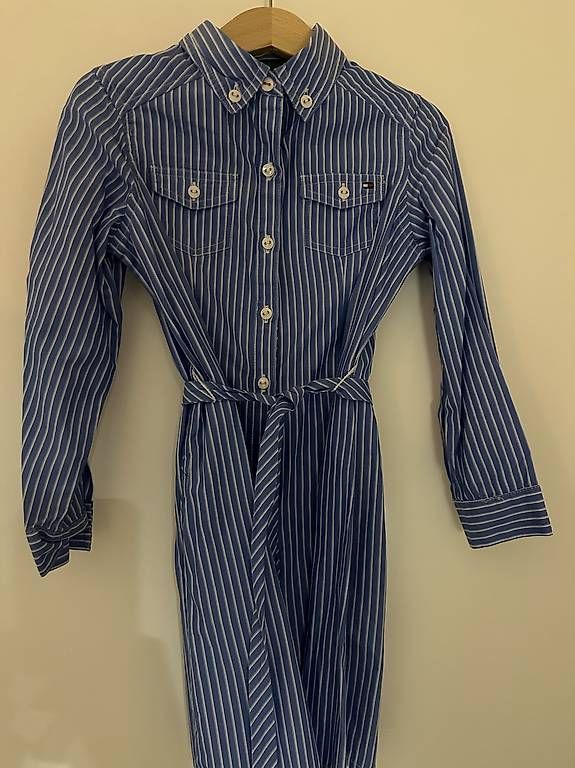 Vestiti: Tommy Hilfiger Hemdkleid blau weiss – Usato da Marbach SG venduto da kha_s5m6