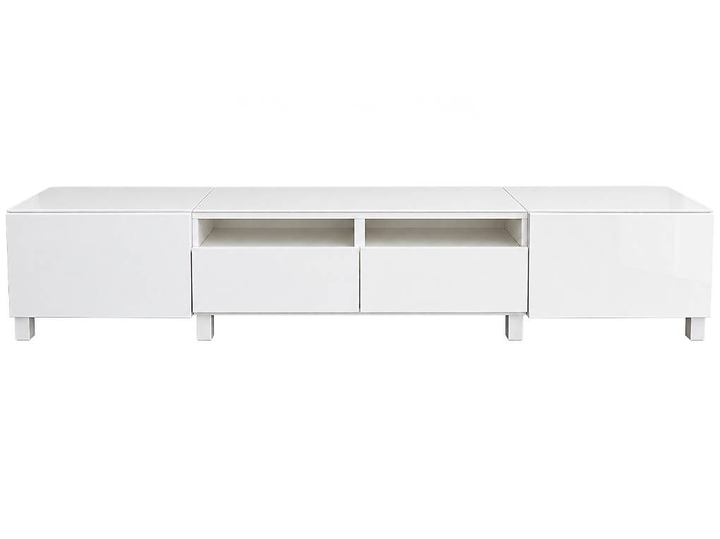 Mobili TV: TV-Lowboard / Sideboard Weiss  240 cm – Usato da Schlieren venduto da end_x5xs 3