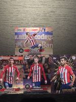 Lot de cartes Atlético Madrid - Torres, Morata, Azpilicueta