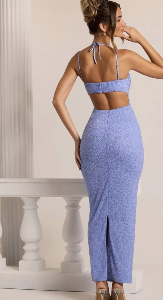Vestiti: blaues Maxikleid – Nuovo e nell'imballaggio originale da Luzern venduto da rin_c5rv 1