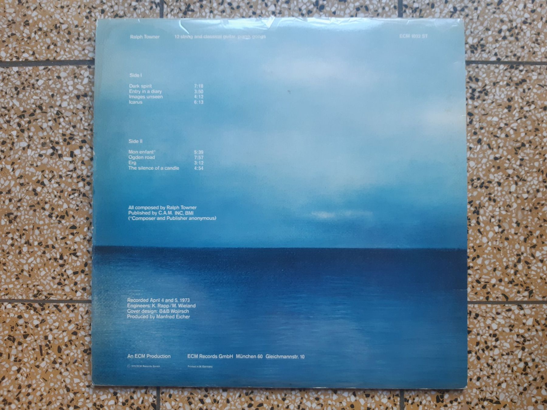 Dischi in vinile: Ralph Towner - Diary (Lp, album) – Usato da Verscio venduto da giamma1985 1