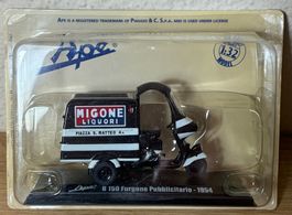 Piaggio Ape B 150 Furgone Pubblicitario 1954 Italeri 1/32