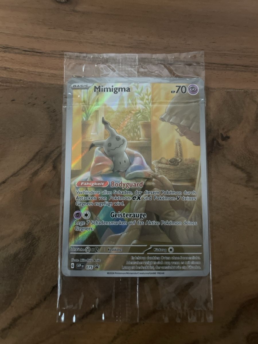 Pokémon Sammelbilder & Trading cards: Mimigma Promo – Neu (gemäss Beschreibung) aus Flawil von Duft-Alchemist
