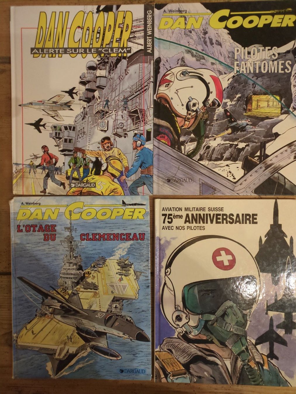 Comics: Lot 4 BD aviation "Dan Cooper" – Gebraucht aus Villarepos von PhiVM