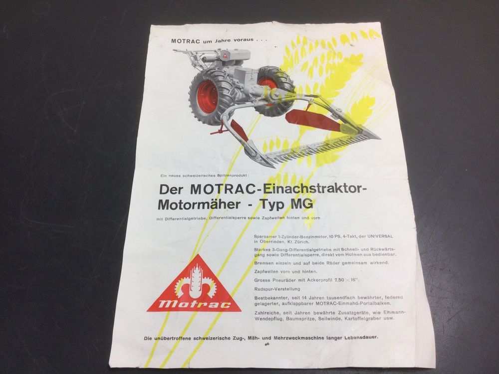 Produktbild von TerraTec Maschinenbau Motormäher Prospekt (25614) – Infos Aus Deutschland
