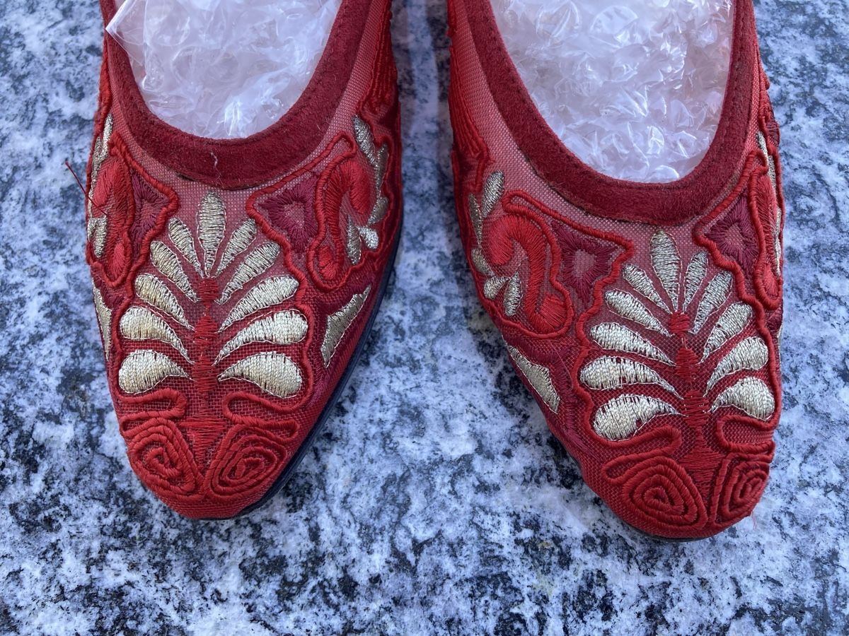 Walder Damenschuhe: Elegante rote Damenschuhe, Grösse 38.5 – Gebraucht aus Bäriswil BE von lilaviola 2