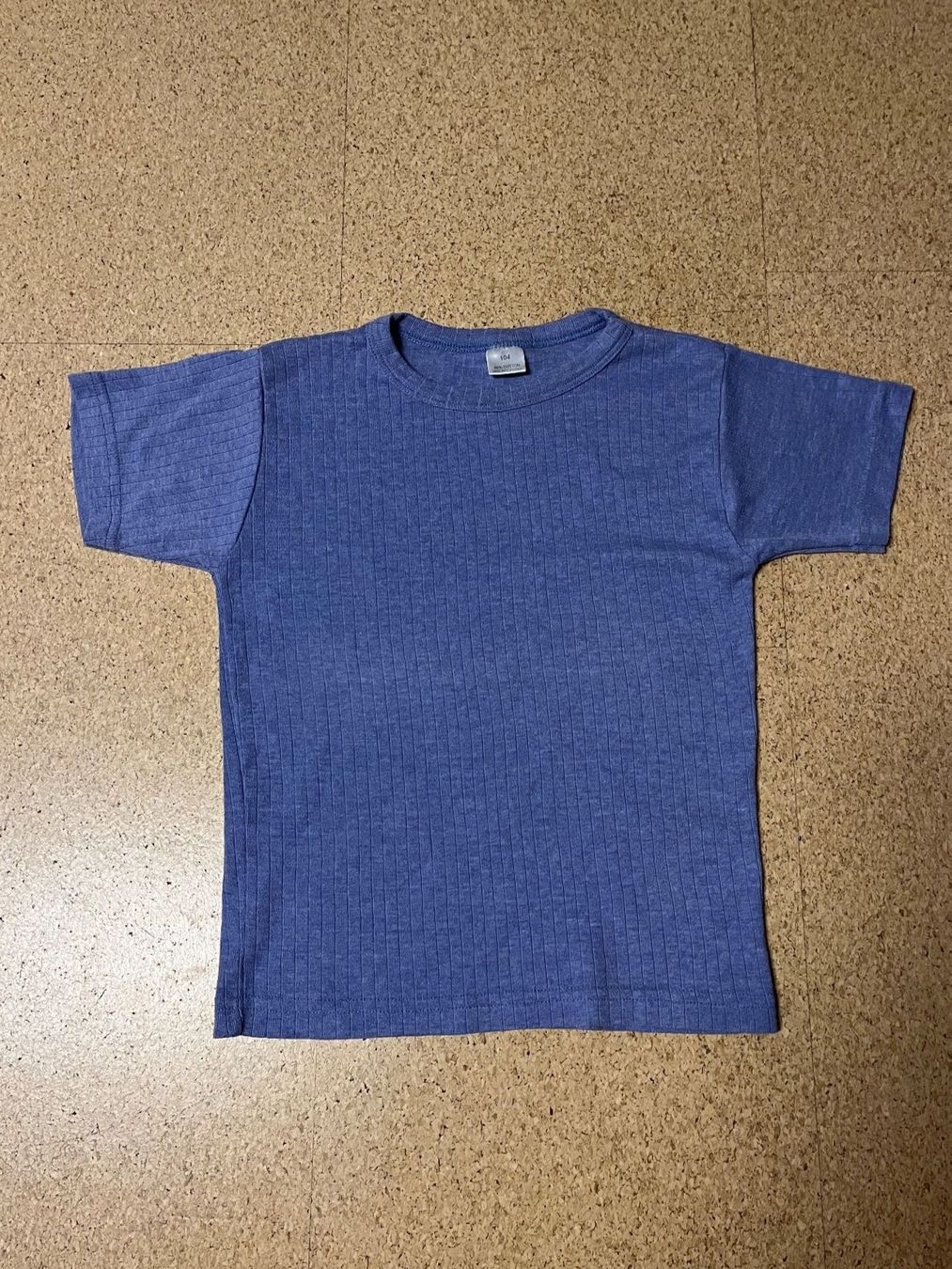 Biancheria intima: Thermoshirt kurzarm, hellblau, Gr. 104 – Usato da Grosswangen venduto da Vita500