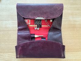 Nähset Vintage mit Schere und Nadeln gebraucht