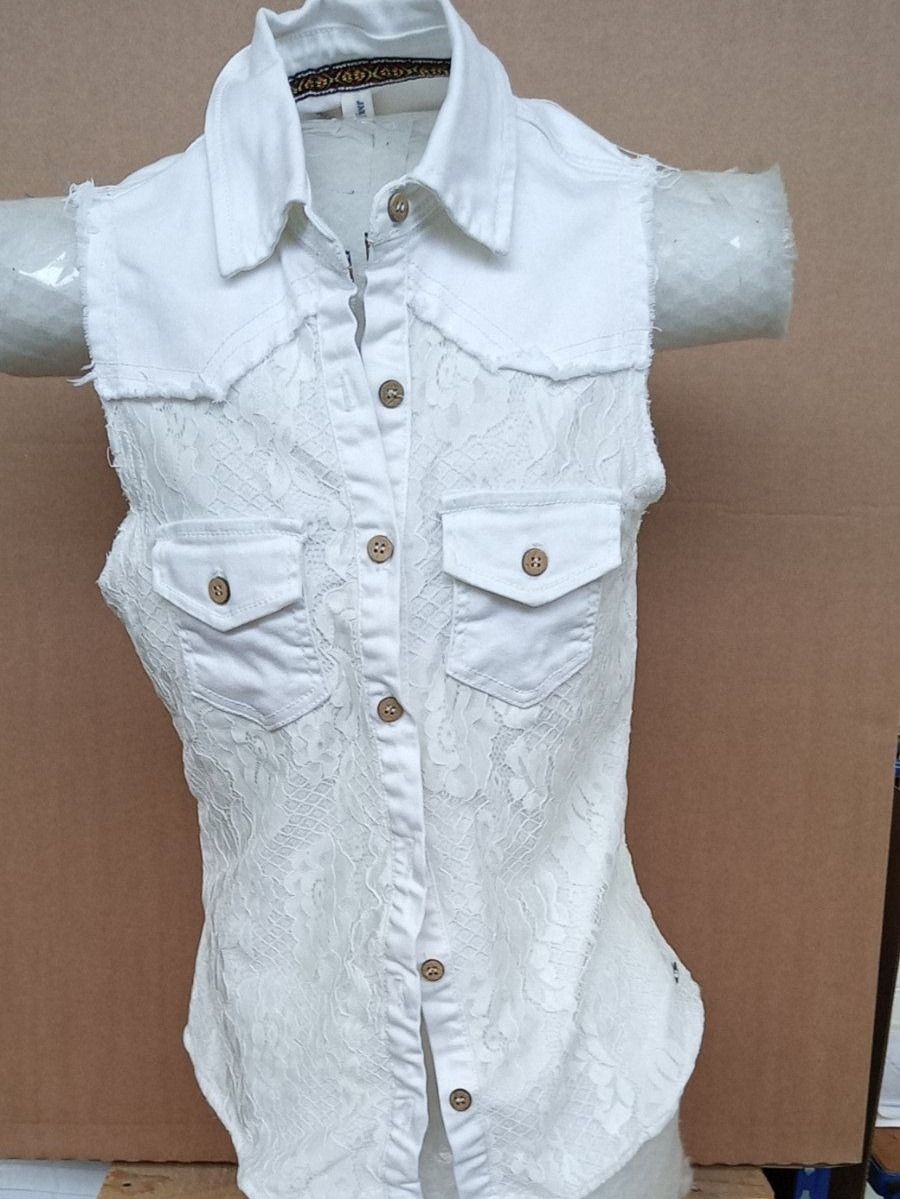 Camicette: Kurzarm Bluse/Gilet – Nuovo (secondo la descrizione) da Wängi venduto da Ladys_First 1