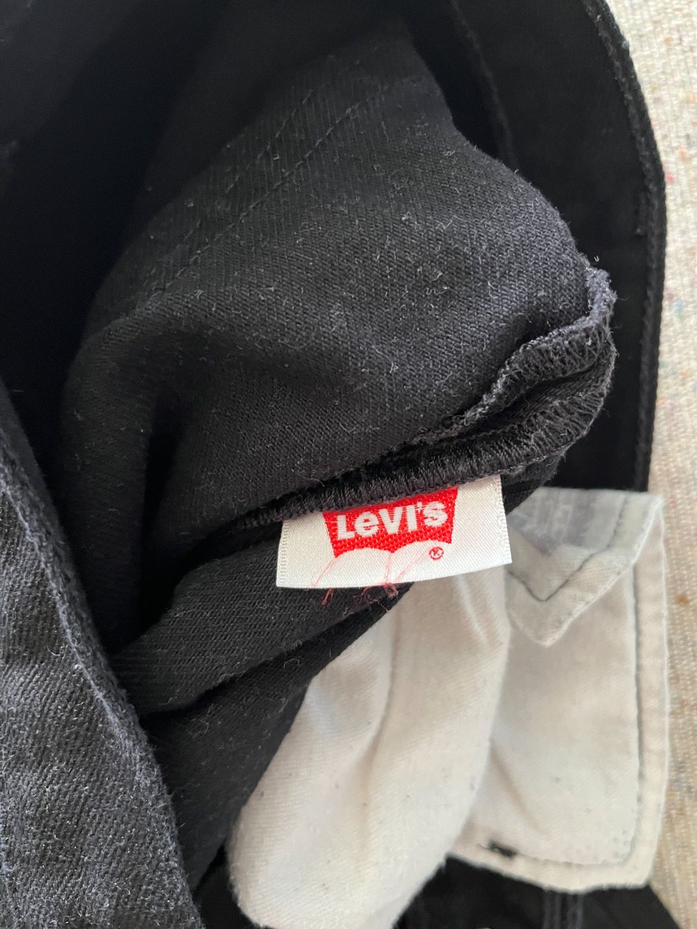 Levi's Jeans: LEVIS 501 BLACK DENIM – Usato da Zürich venduto da Ankawhi 5