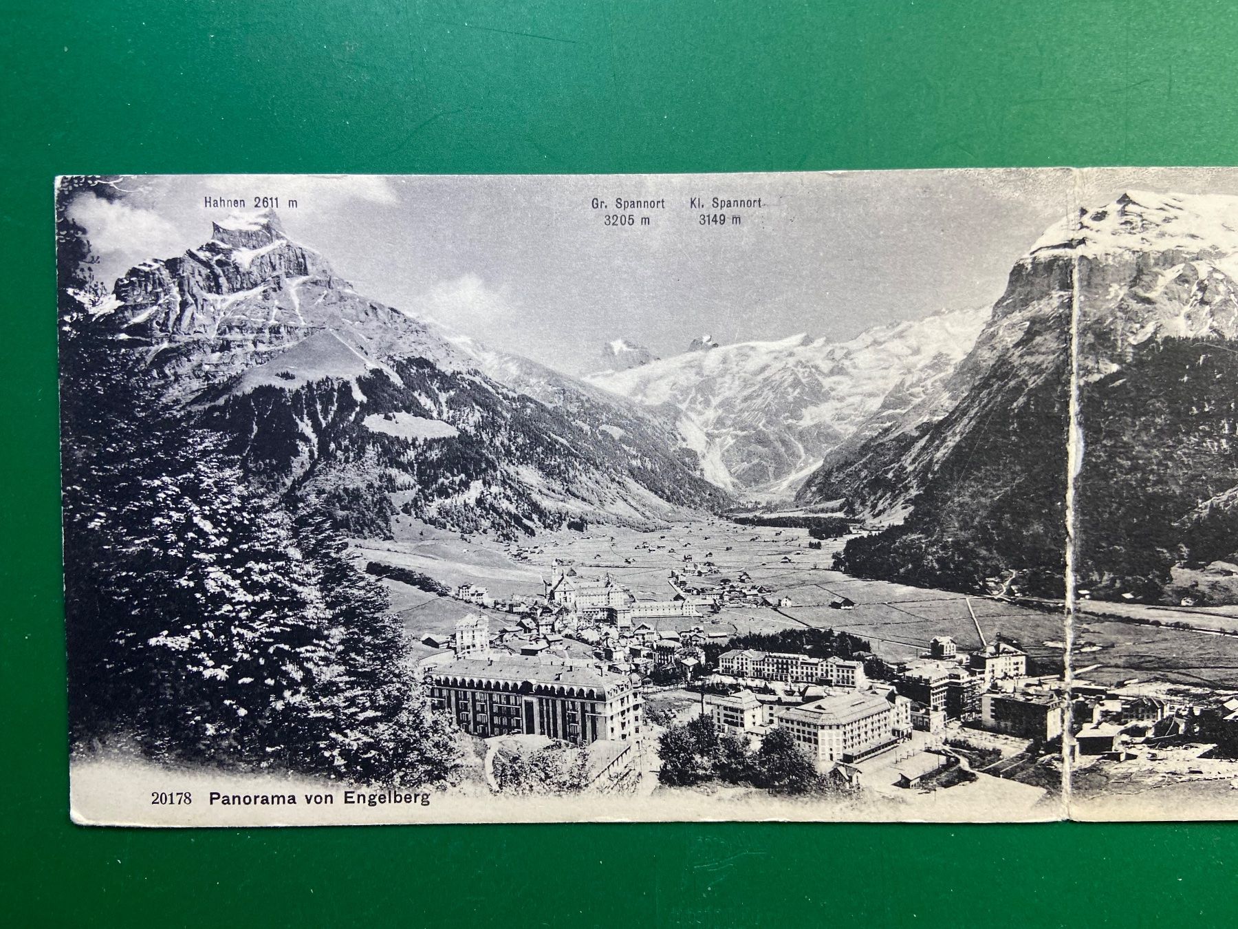 Cartoline postali: Panorama von Engelberg - Doppelkarte – Usato da Steg VS venduto da _vinci_ 1