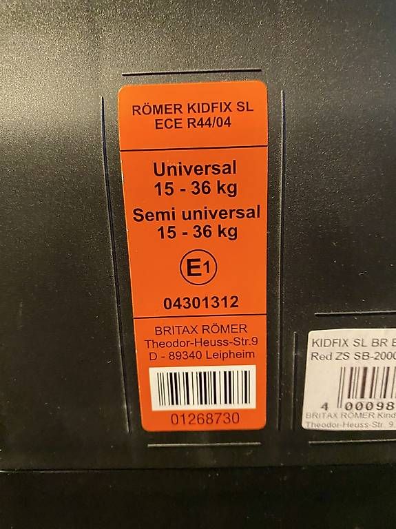 Britax Römer Auto-Kindersitze: Kindersitz Britax Römer – Gebraucht aus Rapperswil BE von FC85 2