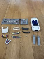 Playmobil Rennwagen Set, Werkstatt!