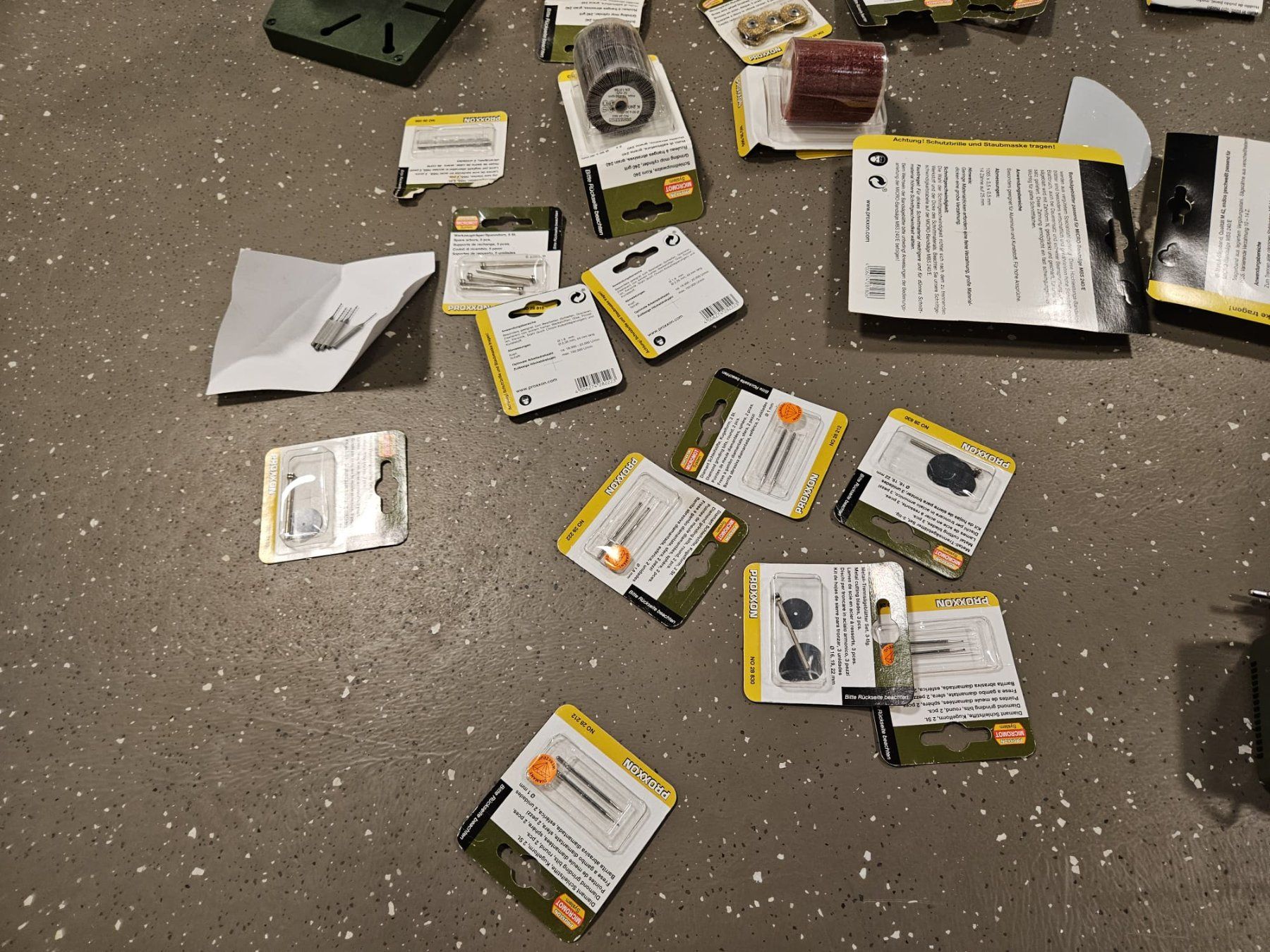 Proxxon Alle Werkzeuge: Proxxon Konvolut – Gebraucht aus Winterthur von Moineau_Mechanics 1