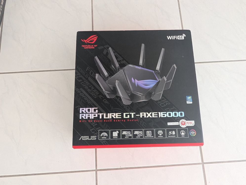 ASUS ROG RAPTURE GT-AXE16000 (Gebraucht) in Gisikon für CHF 183 – mit ...