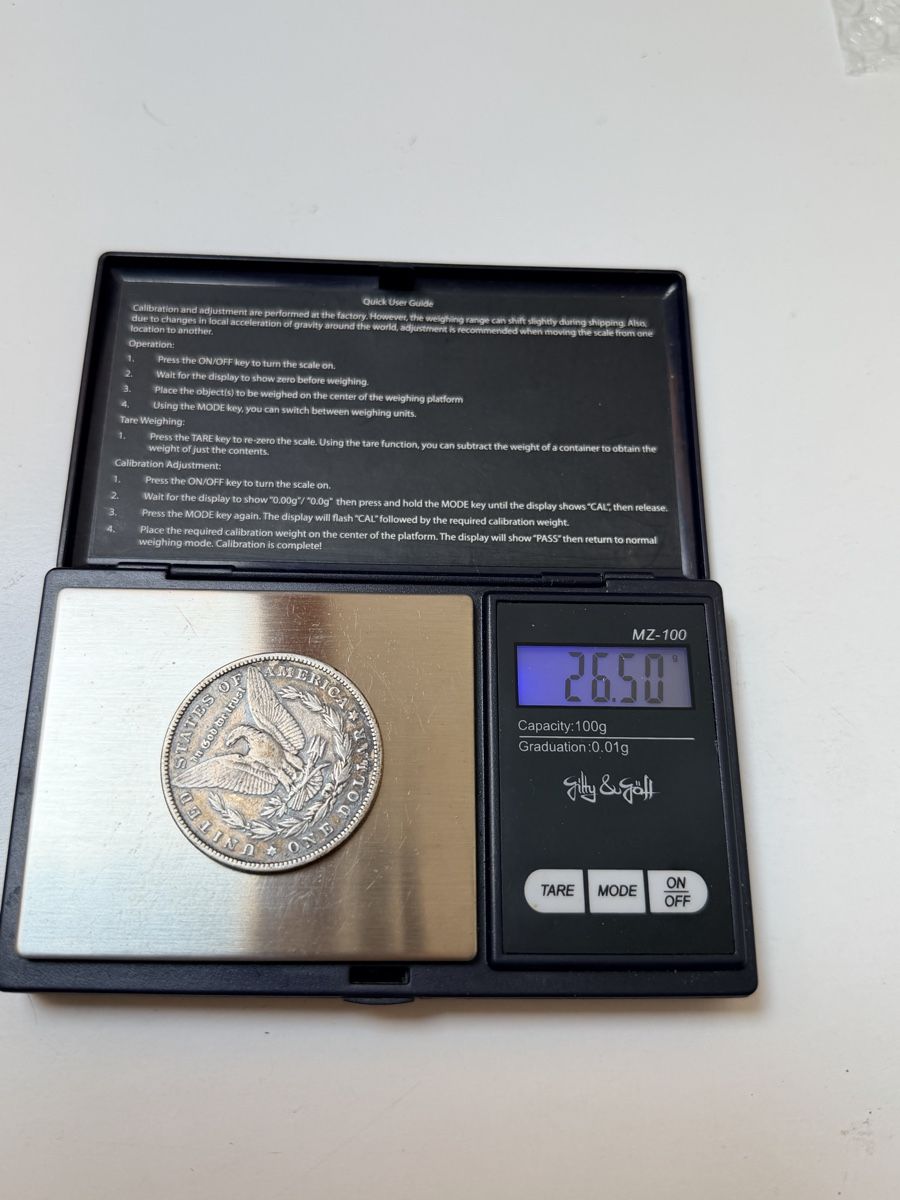 Tutti le monete: Pièce 1 Dollar Morgan 1885 argent état d'usage – Usato da La Tour-de-Trème venduto da Ahamaya 2