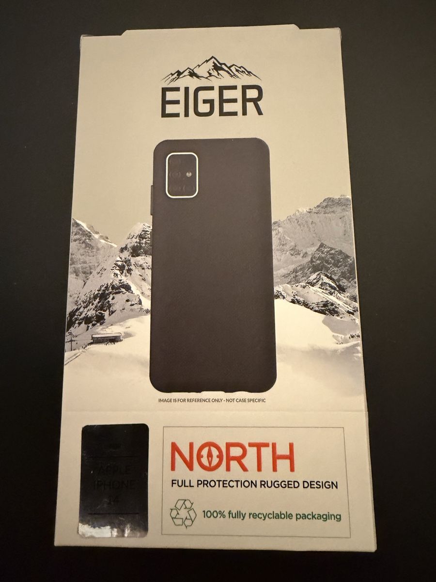 Cover & Protezioni schermo: Cover Eiger fur iPhone 14 – Nuovo e nell'imballaggio originale da Uznach venduto da enrico06