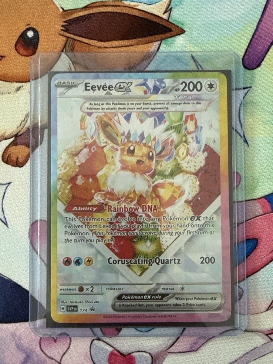 Karten: Pokémon Eevee ex – Promo – Neu (gemäss Beschreibung) aus Birr von stantheman1919