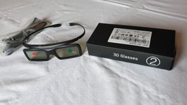 2 Stück SAMSUNG 3D Glasses SSG-3050GB, ungebraucht mit OVP