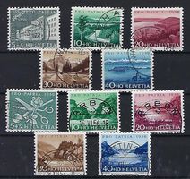 1955-56 Pro Patria gestempelt  14231
