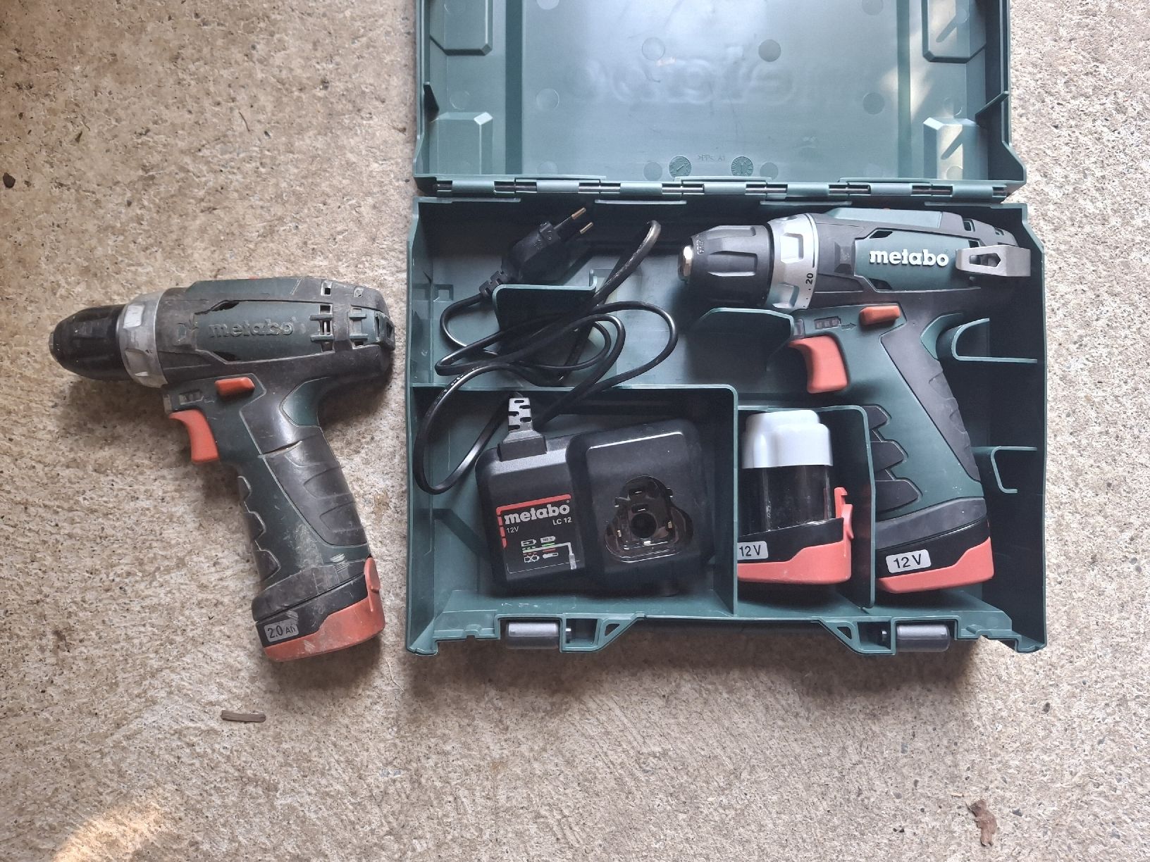 Metabo Bohrmaschinen: Metabo Akkuschrauber 12V Set mit Koffer  – Neu (gemäss Beschreibung) aus Aadorf von Greg19