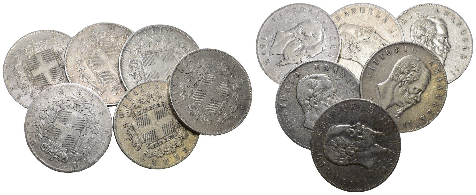 Tutti le monete: Italien Lot 5 Lire – Usato da Bern venduto da numismatictops