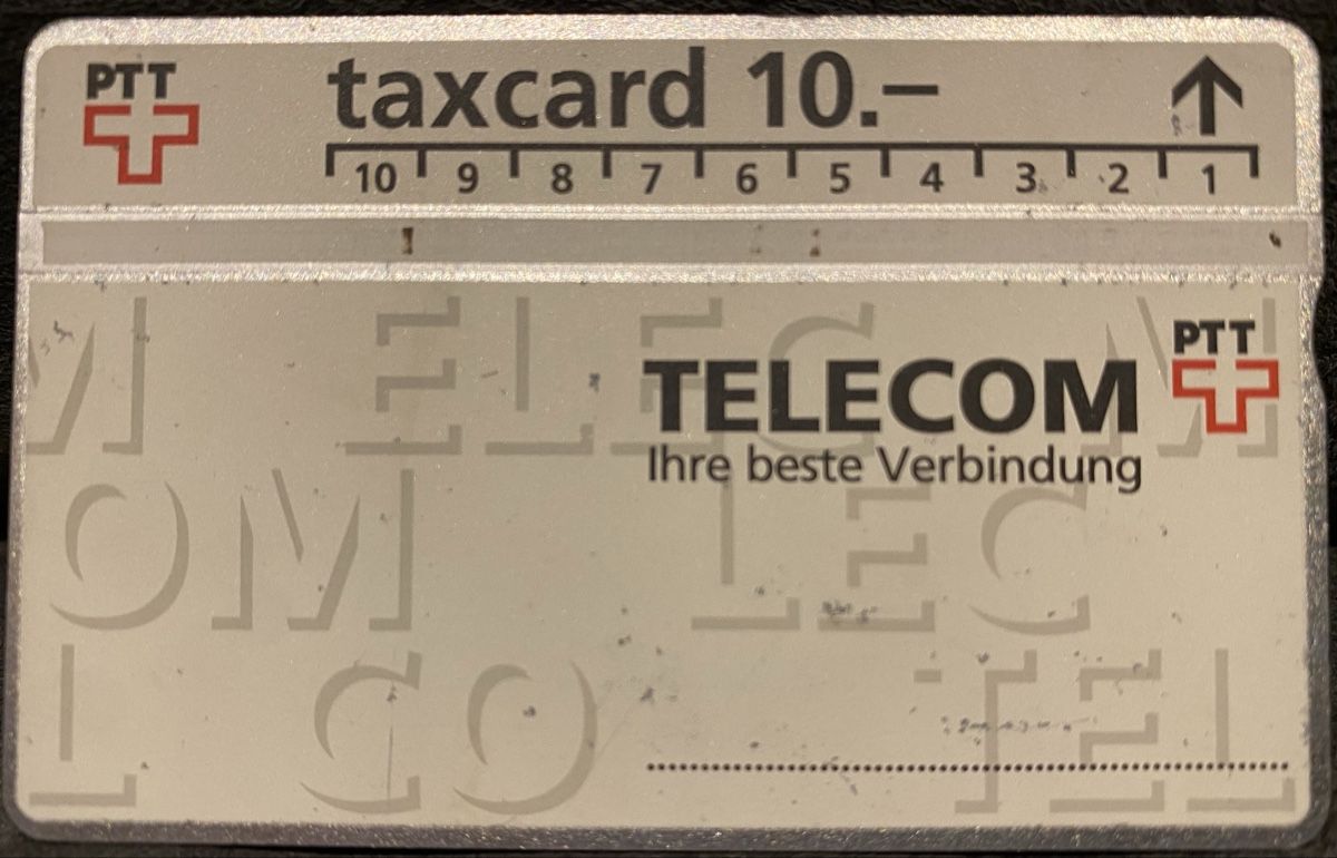 Telefon- & Taxkarten: Taxcard 207A – Gebraucht aus Lausanne von babacard10