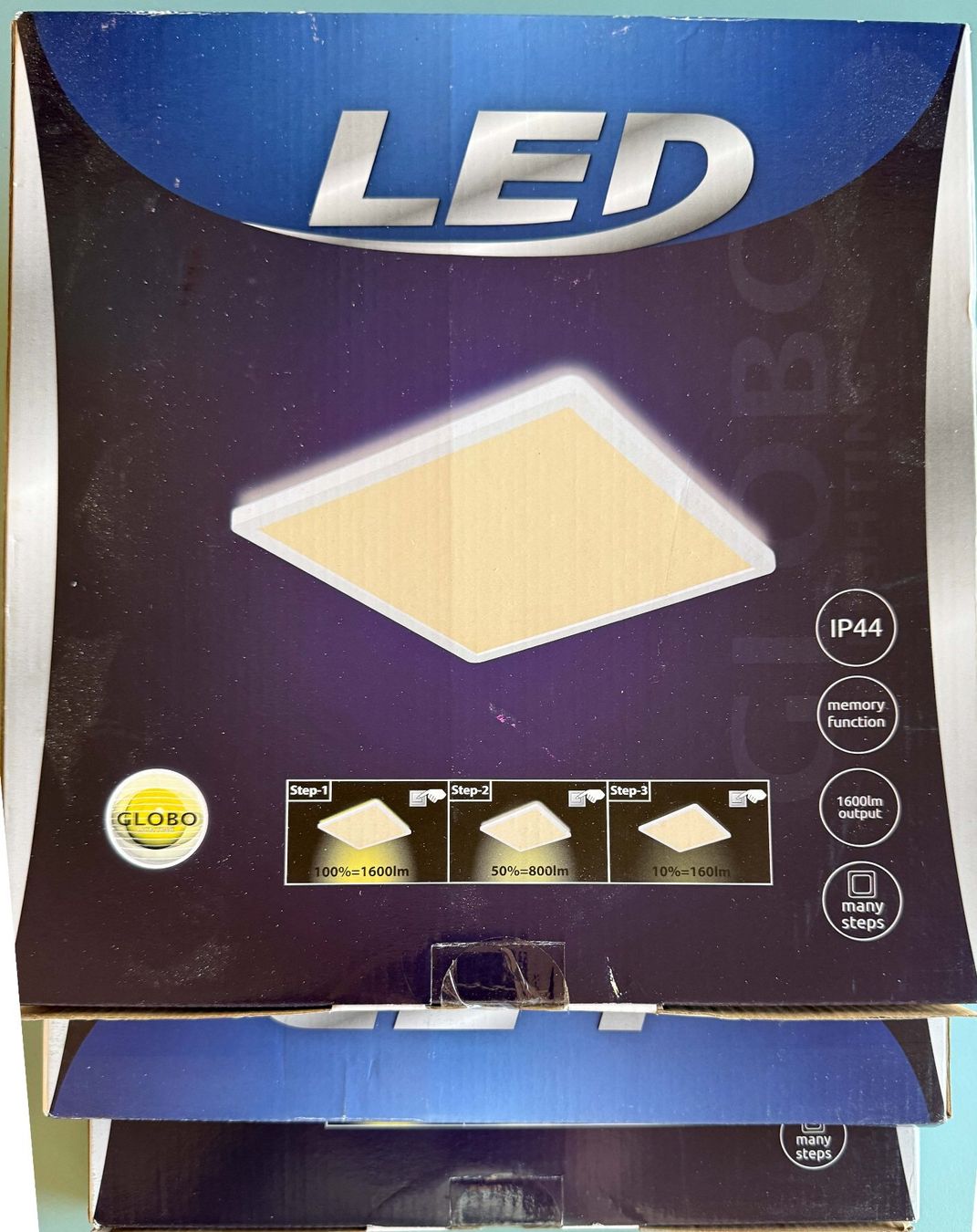 Lampadari & plafoniere: Globo Deckenleuchte LED 29.5 x 29.5 x 2.5 – Nuovo e nell'imballaggio originale da Untervaz venduto da Tampomas 2