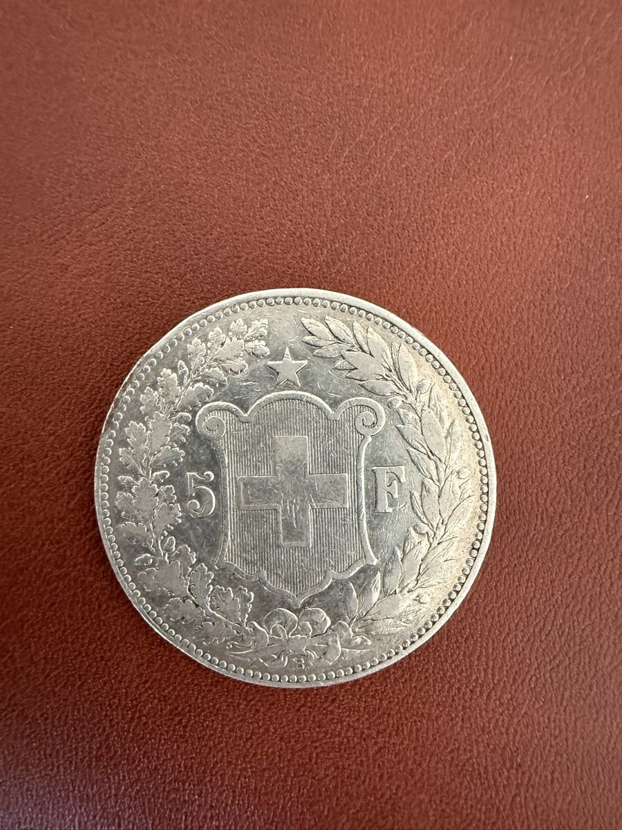 Tutti le monete: Pièce 5 Francs Suisse 1889 – Usato da Malters venduto da Niky.c 1