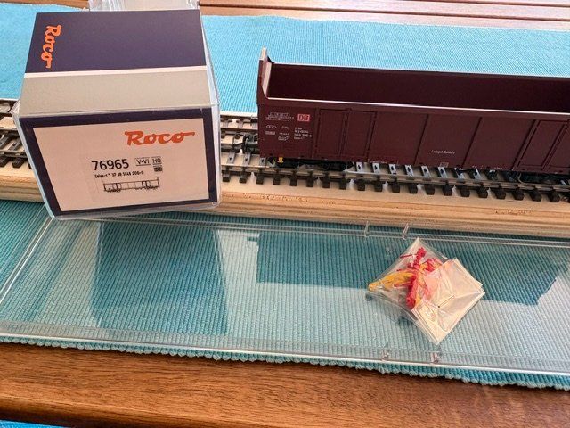 Roco Modellini di ferrovie: Roco 76965 DB Hochbordwagen – Nuovo e nell'imballaggio originale da Frenkendorf venduto da HampeFrenk