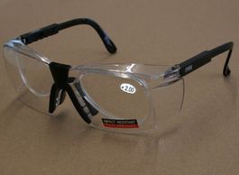 10 Stück Schutzbrille Vergrösserung +2.0
