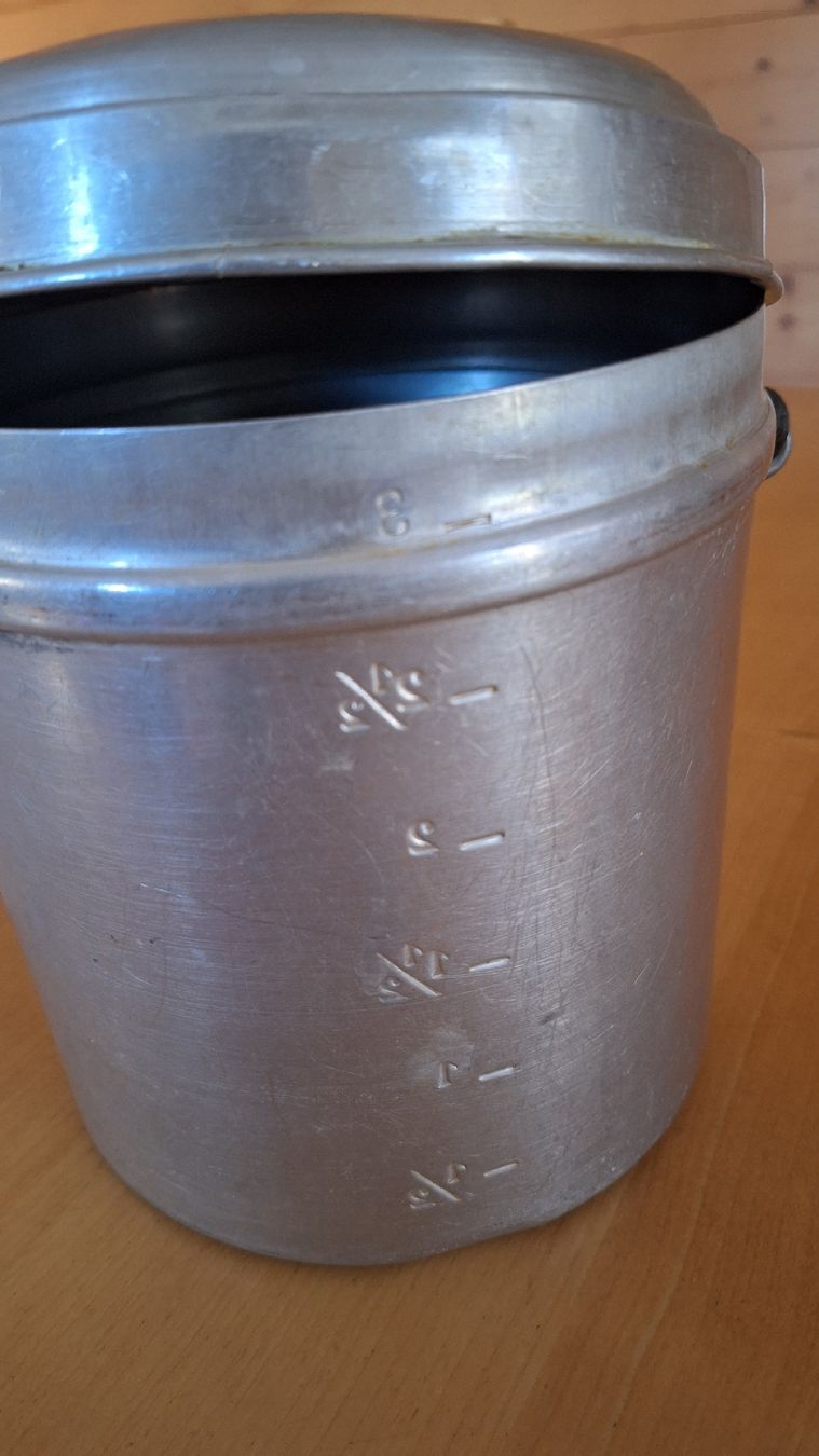 Küchengeräte: 3lt Milchkessel antik – Gebraucht aus Bönigen von saft195619 1