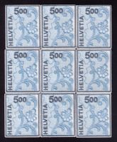 2000_998_1. STICKEREIMARKE WELTWEIT !!_St. Gallen !_9x ** !!