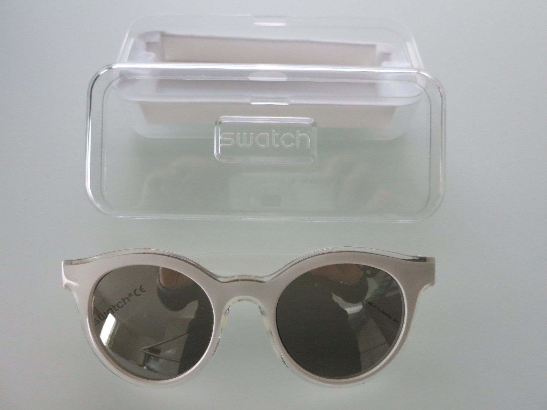 Occhiali & Lenti: swatch Sonnenbrille weiss – Usato da Wisen SO venduto da Ihunter 1
