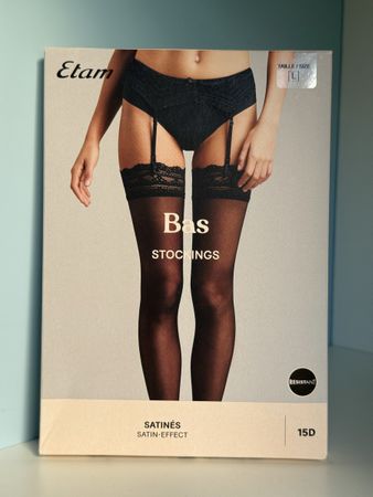 Bas stocking Strapsstrümpfe, Etam Grösse L, Neu & ungetragen
