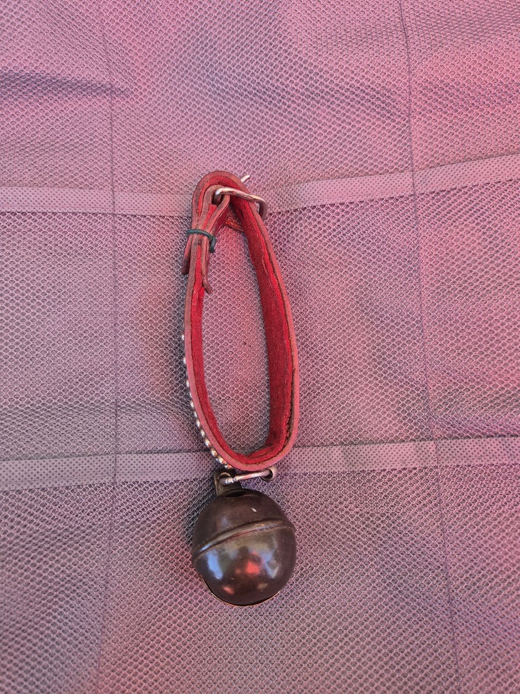 Campanacci mucche: petit collier avec cloche – Usato da Genthod venduto da Lenas9 1