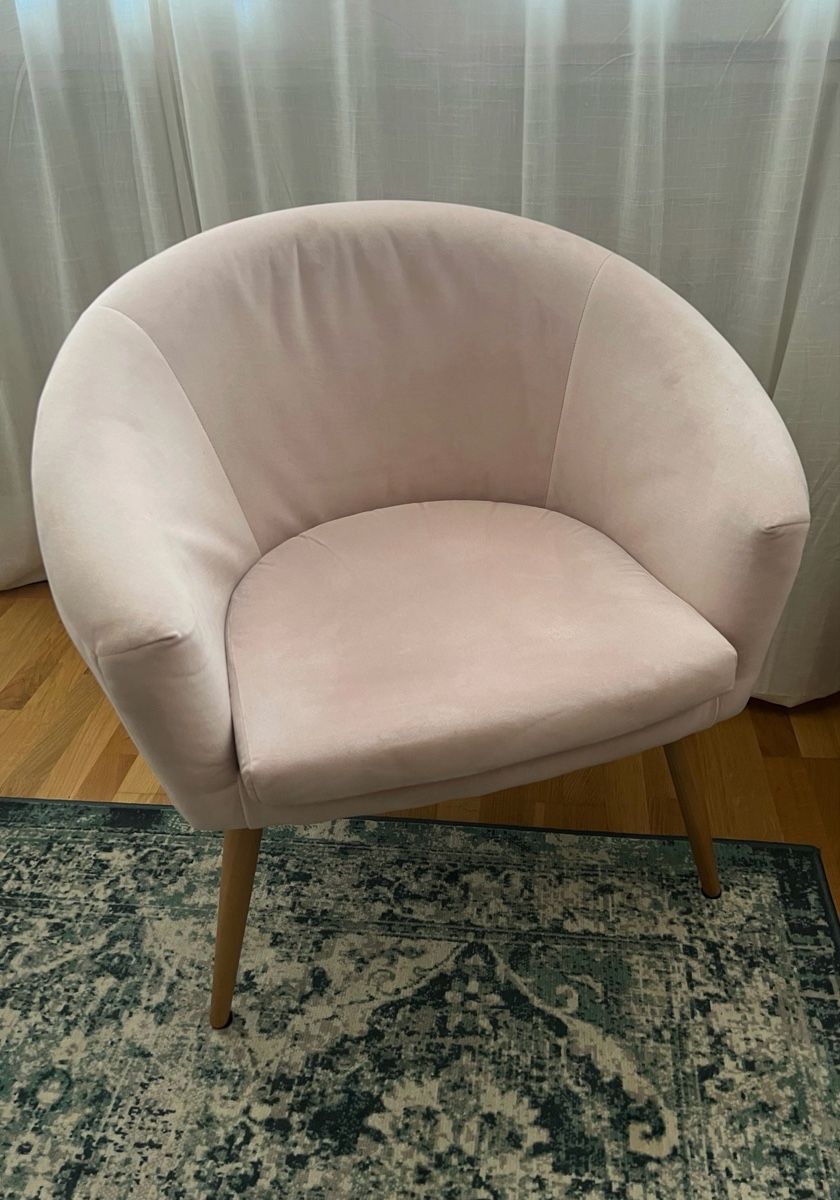 Sessel: Fauteuil TipToe | Rose poudré – Gebraucht aus Biel/Bienne von Timetobreathe
