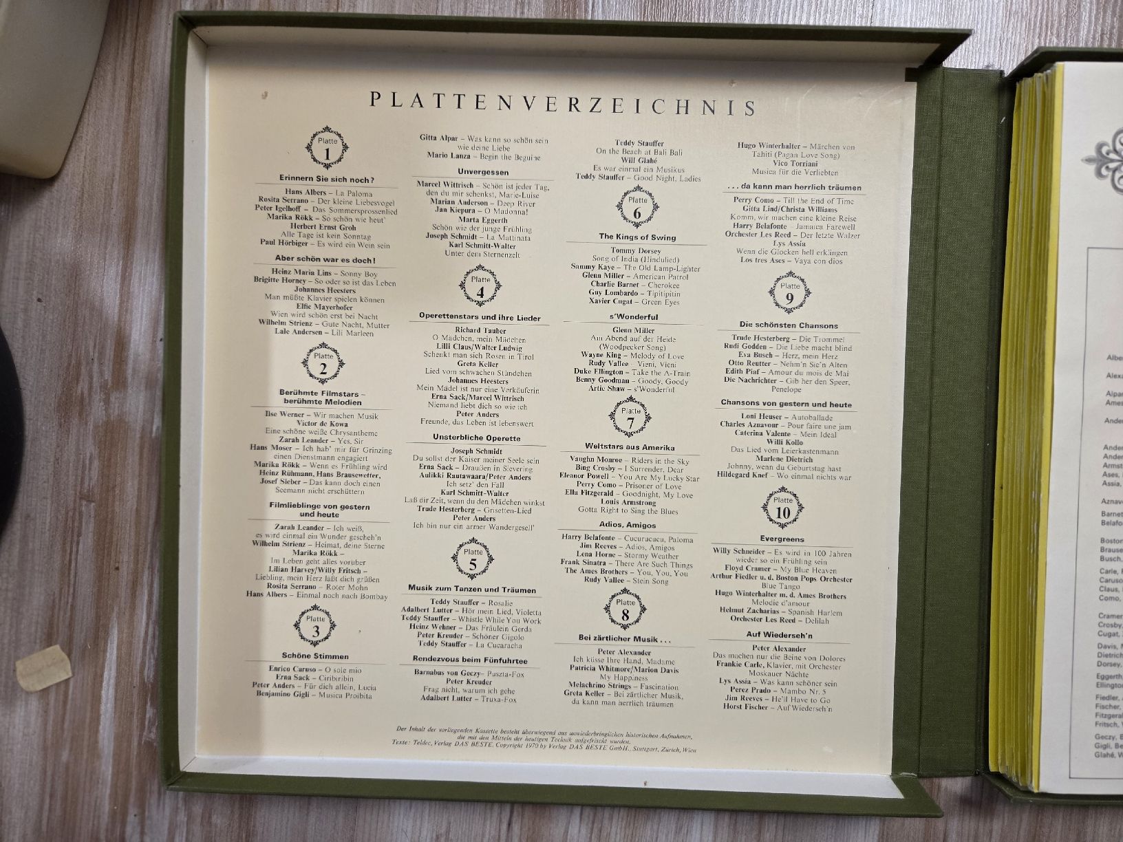 Dischi in vinile: "Es war einmal..." Schallplatten-Box – Usato da Jegenstorf venduto da AloeVera19 2