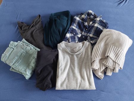 7 TEILIGES KLEIDERPAKET GR. M