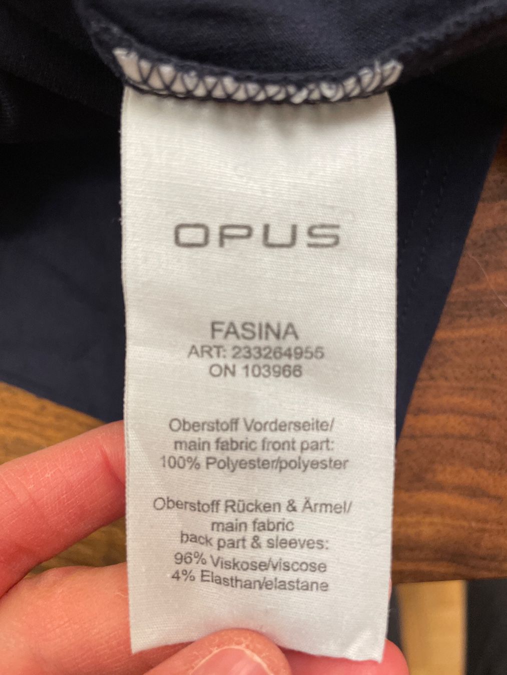 Opus Camicette: Langarm Bluse Opus 38 – Usato da Basel venduto da pilzliii 7