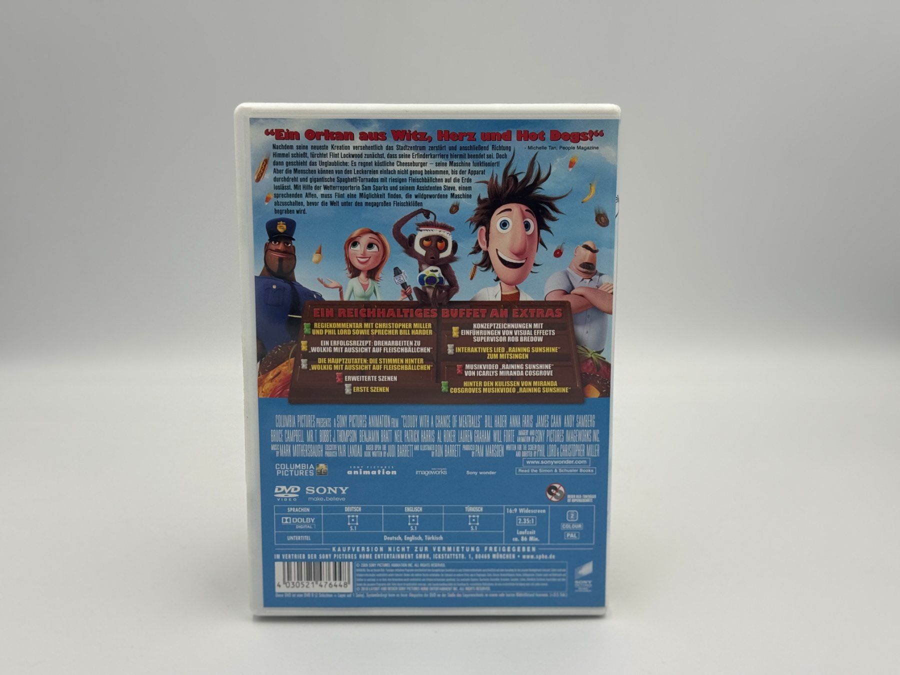 Alle DVDs: WOLKIG MIT AUSSICHT AUF FLEISC... - Versand A-Post CHF 2.50! – Gebraucht aus Siblingen von goodprice24 1