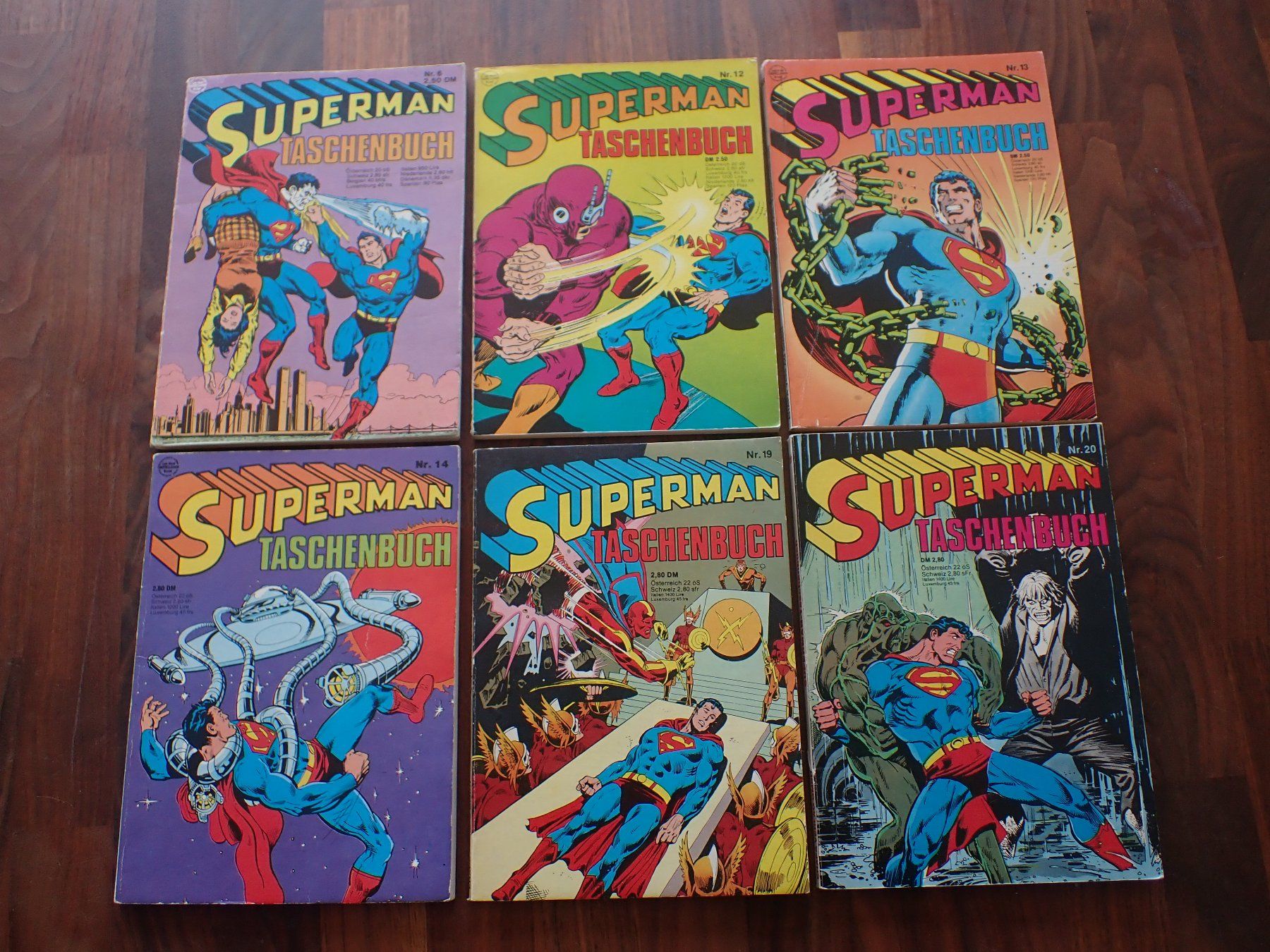 Fumetti: 6 alte Ehapa " SUPERMAN " Taschenbuch Comic Hefte / Alben – Usato da Geroldswil venduto da boy5toy