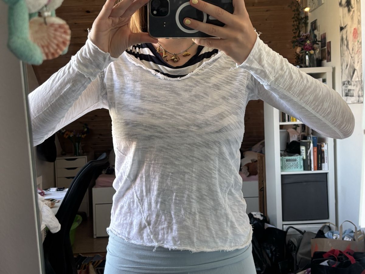 Maglioni & Felpe: Zadig & Voltaire Shirt Weiss Grösse S – Usato da Allschwil venduto da sch_yly6 3