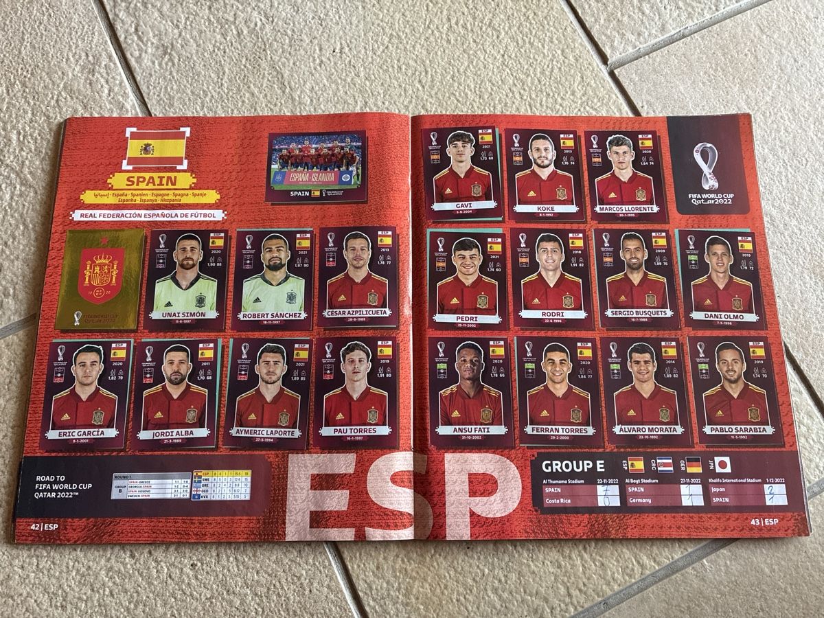 Panini Carte collezionabili: Album panini 2022 complet – Usato da Corpataux venduto da symiana
