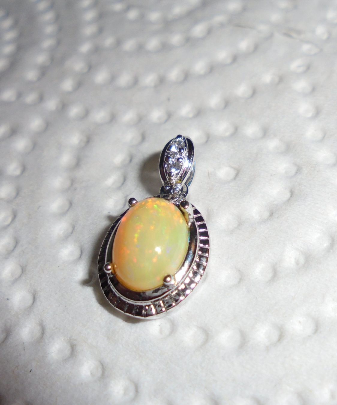 Anhänger: Echtschmuck: Welo-Opal Silberanhänger – Neu (gemäss Beschreibung) aus Zuchwil von maumauchi 4