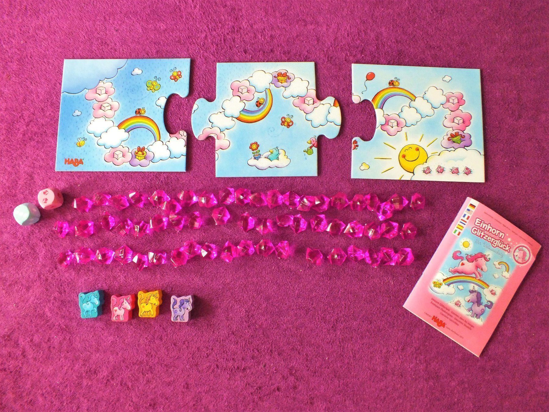 Haba Giochi: HABA Spiel - Einhorn Glitzerglück – Usato da Müllheim Dorf venduto da Seeeule01 5